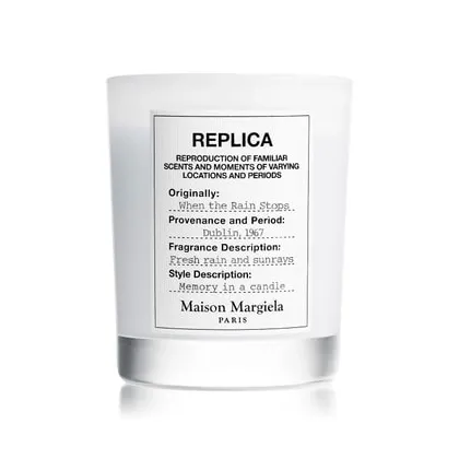 Zdjęcie Maison Margiela Replica When The Rain Stops Świeca zapachowa 165 g