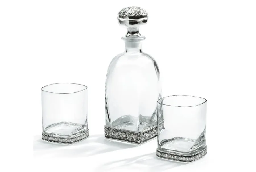 obrazek 1 Oryginalny zestaw Rossini do whisky - karafka + 2 szklanki