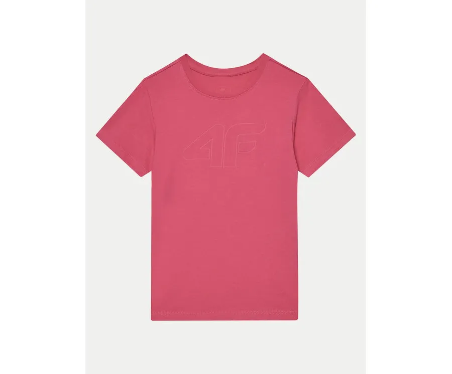 obrazek 1 4F T-Shirt 4FJWMM00TTSHF1803 Różowy Regular Fit
