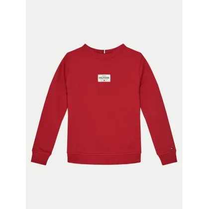 Zdjęcie Tommy Hilfiger Bluza KB0KB09315 Czerwony Regular Fit