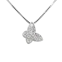 Zdjęcie Stylowy naszyjnik z wisiorkiem w kształcie motyla z kolekcji Diamonds Grace