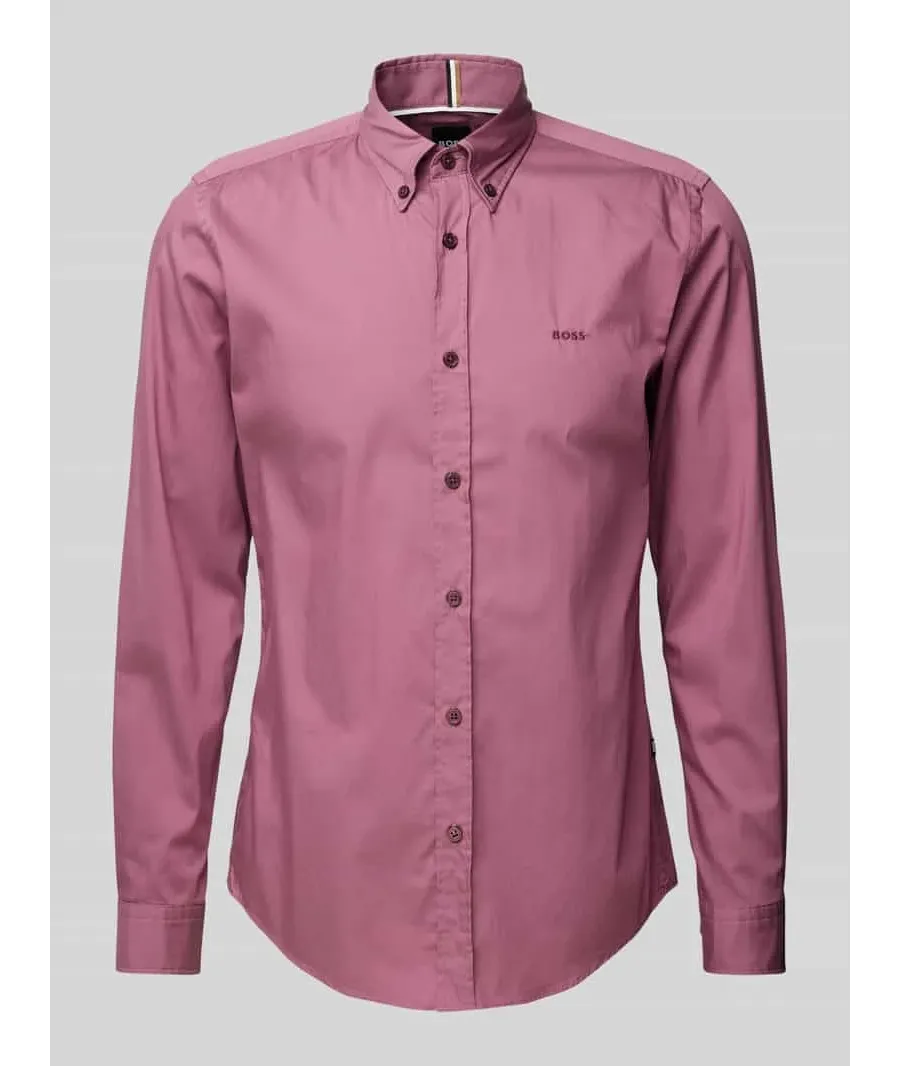 obrazek 1 Koszula biznesowa o kroju slim fit z kołnierzykiem typu kent model ‘Roan’