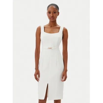 Zdjęcie Fracomina Sukienka koktajlowa FR25SD2001W42901 Écru Slim Fit
