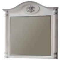 Zdjęcie Lustro ze zdobioną ornamentami ramą do pokoju młodzieżowego - Cilek