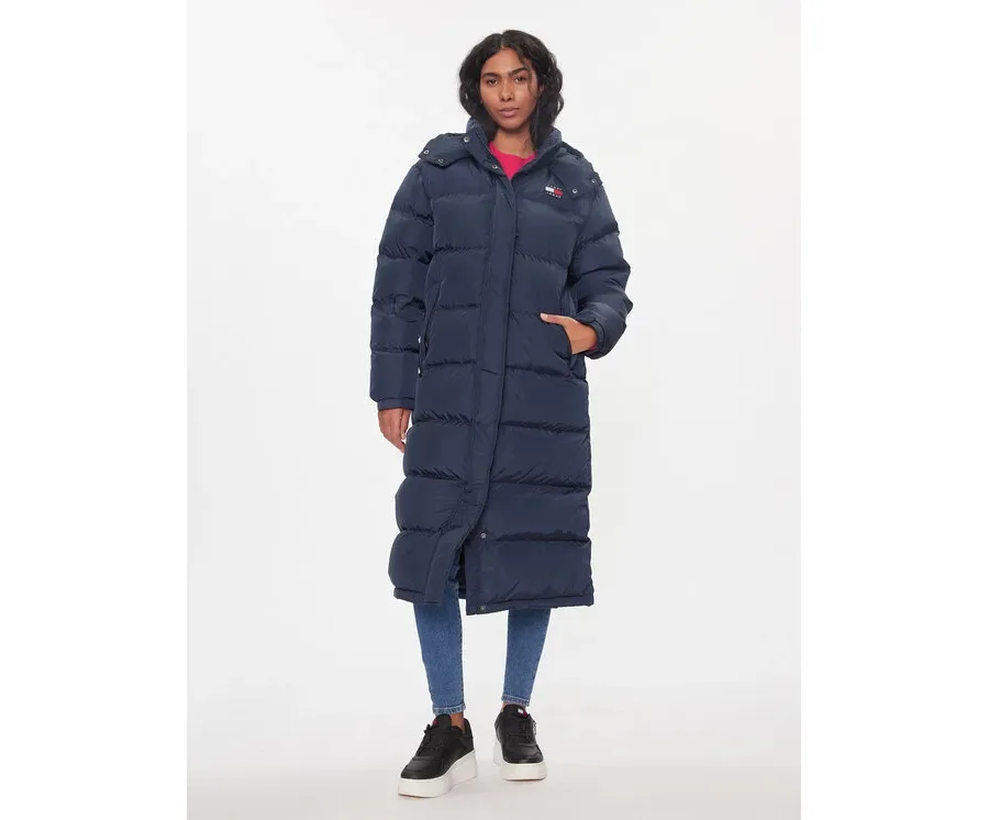 obrazek 1 Tommy Jeans Kurtka puchowa Alaska DW0DW14287 Granatowy Regular Fit