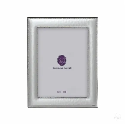 Zdjęcie Piękna stylowa ramka na zdjęcia 10×15 cm Paryż ze srebra - Zaramella Argenti