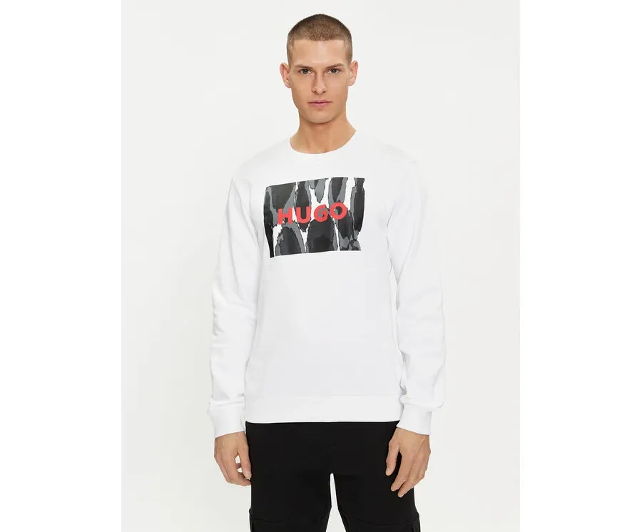 obrazek 1 Hugo Bluza Duragol_U242 50513335 Biały Regular Fit HUGO