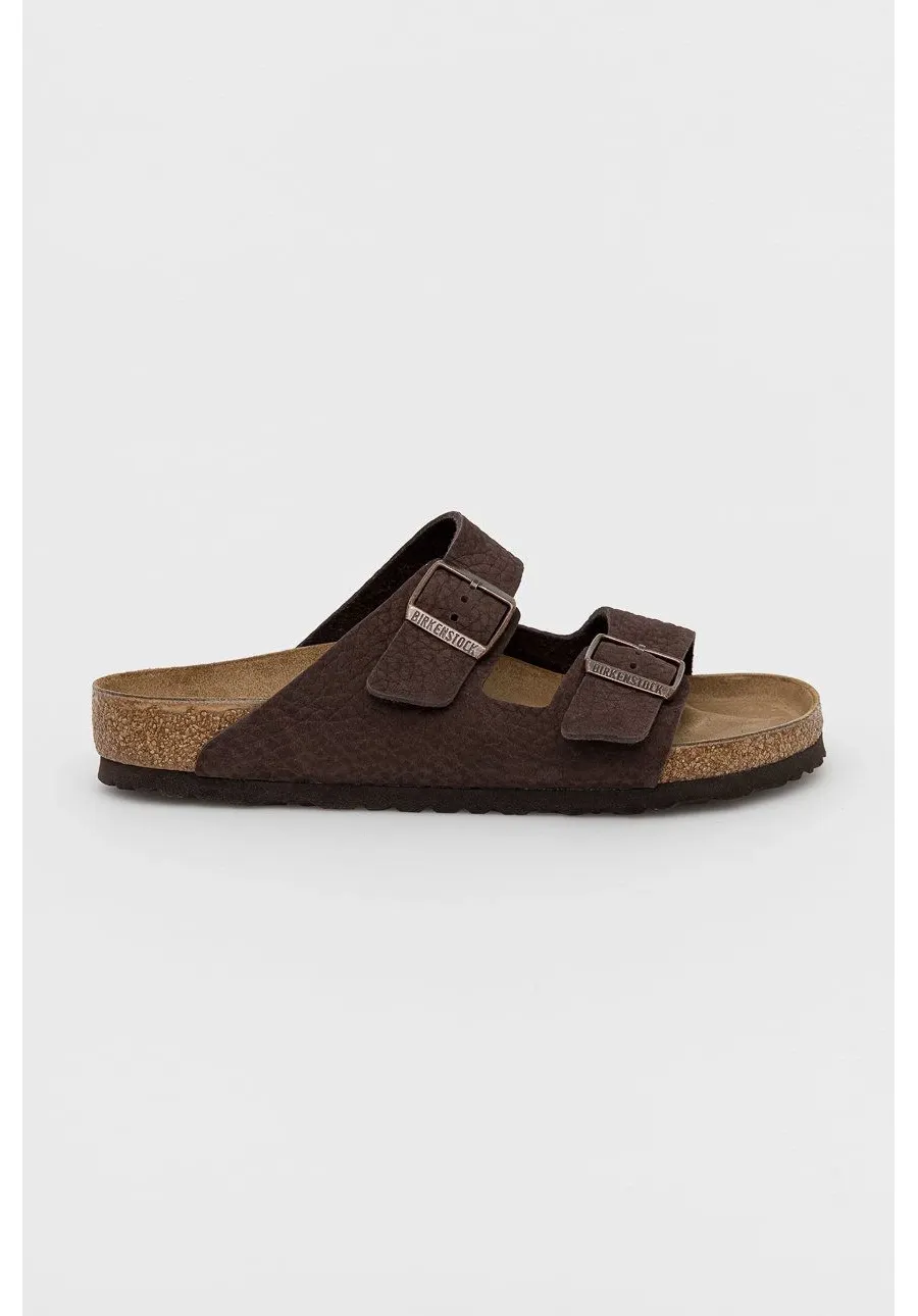 obrazek 1 Birkenstock klapki nubukowe Arizona kolor brązowy
