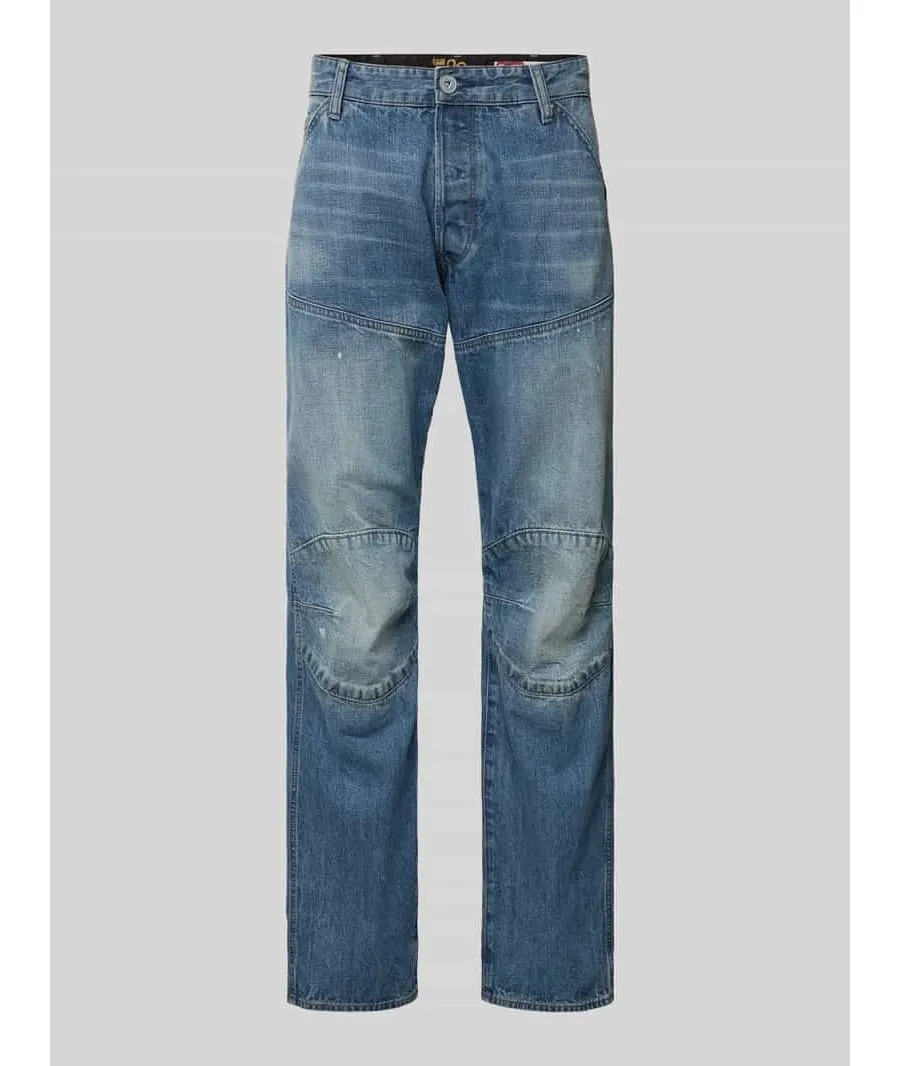 obrazek 1 Jeansy o kroju regular fit ze szwami działowymi