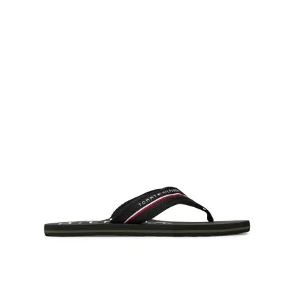 Zdjęcie Tommy Hilfiger Japonki Web Beach Sandal FM0FM05340 Czarny