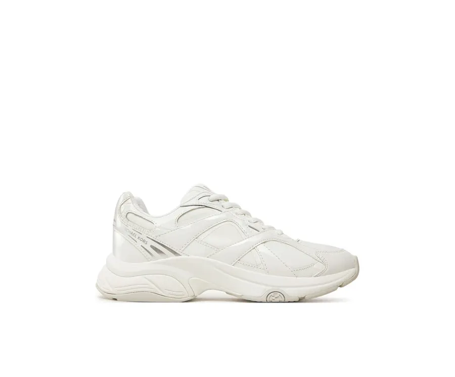 obrazek 1 MICHAEL Michael Kors Sneakersy Leo Trainer 43F4LEFS1A Biały