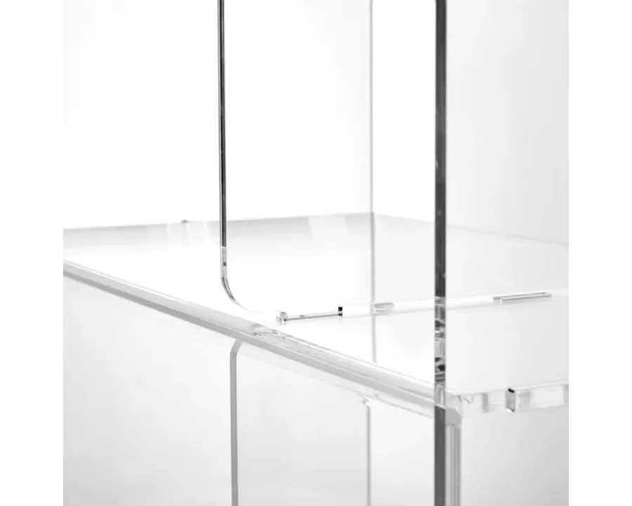 obrazek 3 Designerski stolik na kółkach z pleksi