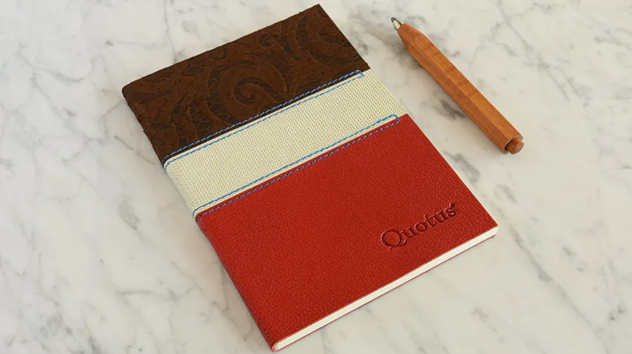picture 1 Luxurious Italian leather notebook