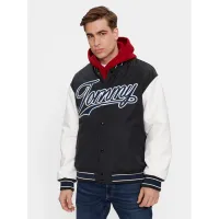 Zdjęcie Tommy Jeans Kurtka bomber Letterman DM0DM17880 Czarny Regular Fit