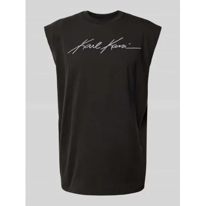Zdjęcie Top z wyhaftowanym logo model ‘Autograph’