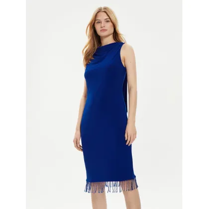 Zdjęcie Joseph Ribkoff Sukienka koktajlowa 242702 Niebieski Slim Fit
