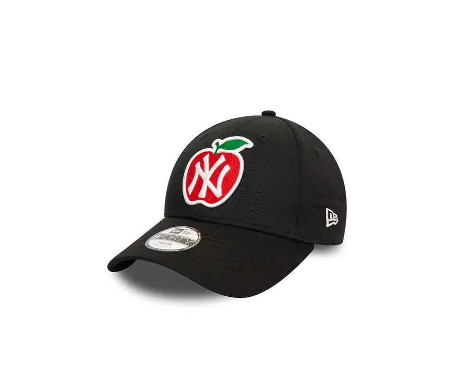obrazek 1 New Era Czapka z daszkiem Youth Apple 9Forty 60565271 Czarny