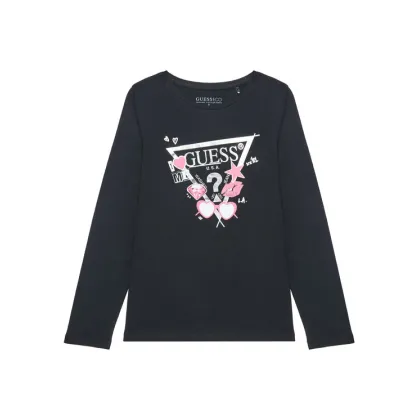 Zdjęcie Guess Bluzka J5YI01 K6YW4 Czarny Regular Fit