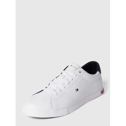 Zdjęcie Tommy Hilfiger Sneakersy Essential Leather Detail Vulc FM0FM04047 Biały