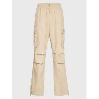 Zdjęcie Karl Kani Spodnie materiałowe Rubber Signature 6002506 Beżowy Relaxed Fit