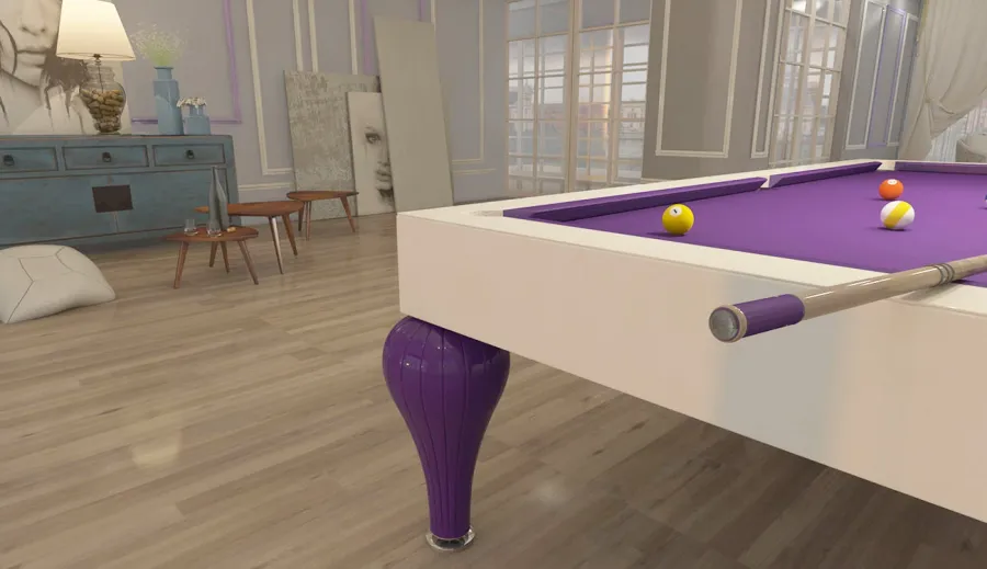 obrazek 3 Stylowy i nowoczesny stół do bilarda 200 x 100 cm – MBM Billiardi