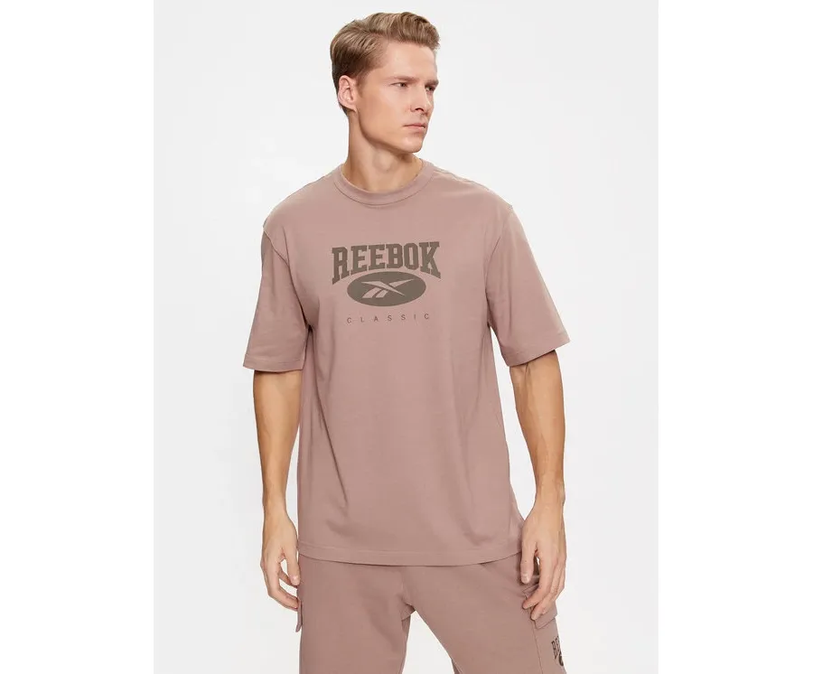 obrazek 1 Reebok T-Shirt Archive Essentials IL8792 Beżowy Regular Fit