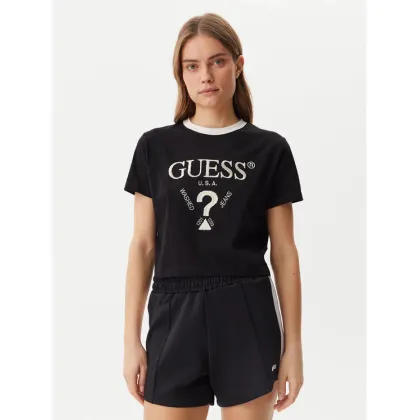 Zdjęcie Guess T-Shirt V5GI18 I3Z14 Czarny Regular Fit