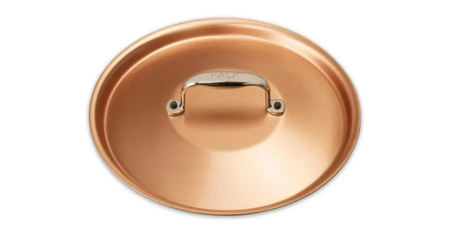 obrazek 1 Pokrywka 20 cm okrągła z miedzi Falk Culinair