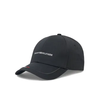 Zdjęcie Tommy Hilfiger Czapka z daszkiem Foundation AM0AM13001 Czarny