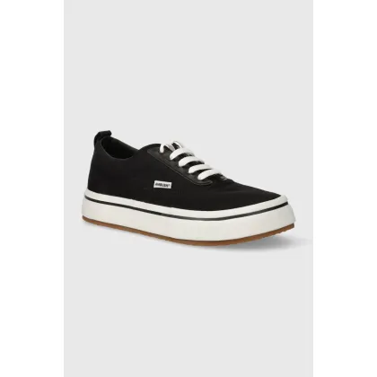 Zdjęcie AMBUSH tenisówki Vulcanized Lace Up Canvas męskie kolor czarny BMIA012S24FAB