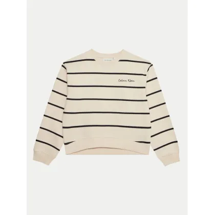 Zdjęcie Calvin Klein Jeans Bluza IG0IG02751 Biały Boxy Fit