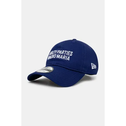 Zdjęcie Wacko Maria czapka z daszkiem x New Era 9Twenty kolor niebieski z aplikacją 24FW-WMA-CP03
