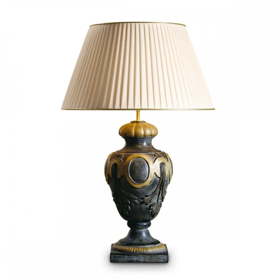 obrazek 1 Wyjątkowa lampa stołowa H.49xL.25xP.25 cm