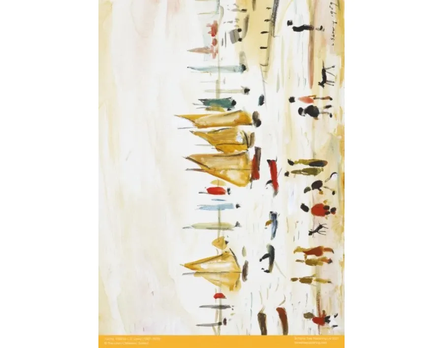 obrazek 3 Puzzle dla dorosłych L.S. Lowry: Jachty - Flame Tree Publishing