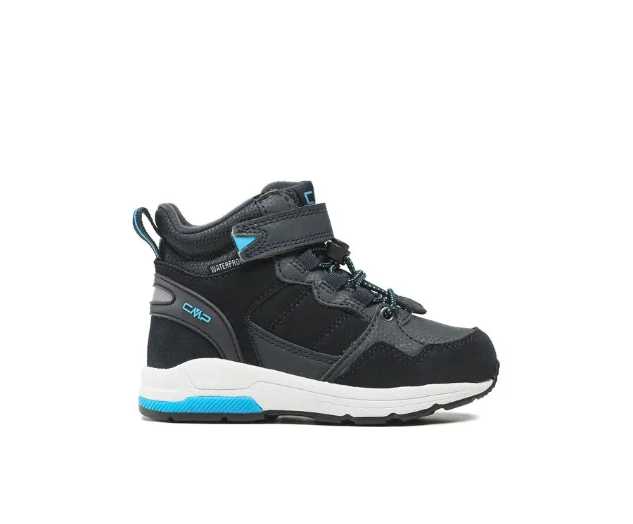 obrazek 1 CMP Sneakersy Kids Hadil Leather Wp Urban 3Q84524 Granatowy