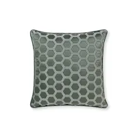 Picture Green pillow with a beautiful, geometric pattern