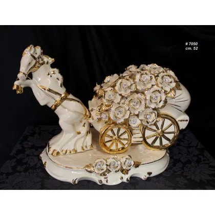 Zdjęcie Zjawiskowa rzeźba ceramiczna dla miłośników koni