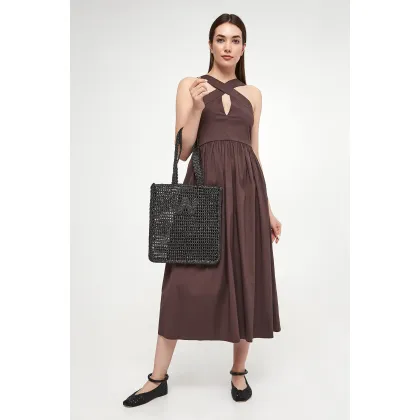 Zdjęcie Sukienka midi Stelvio MAX MARA BEACHWEAR Max Mara Beachwear