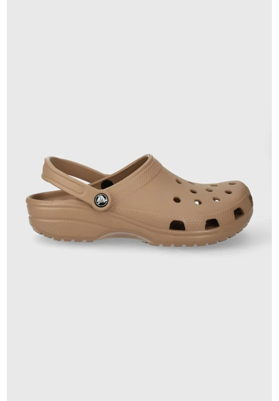 obrazek 1 Crocs klapki Classic kolor brązowy 10001
