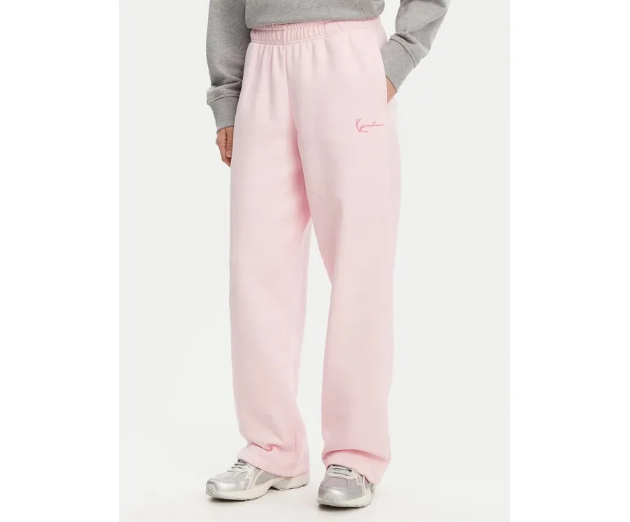 obrazek 1 Karl Kani Spodnie dresowe Signature Os 61030060 Różowy Relaxed Fit