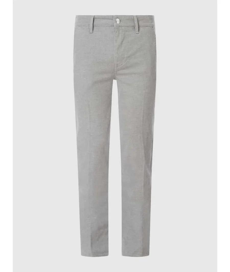 obrazek 1 Chinosy o kroju slim fit z dodatkiem streczu model ‘Schino Slim’