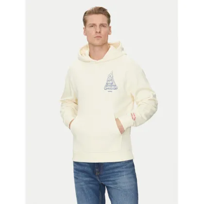 Zdjęcie HUGO Bluza 50535344 Écru Regular Fit