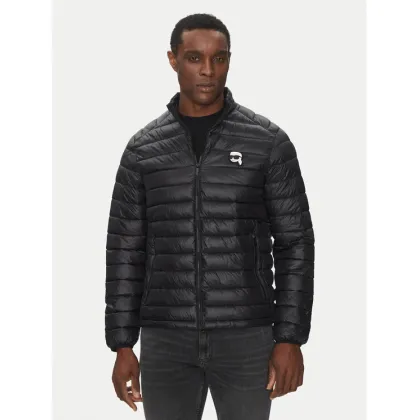 Zdjęcie KARL LAGERFELD Kurtka przejściowa 505710 500590 Czarny Regular Fit