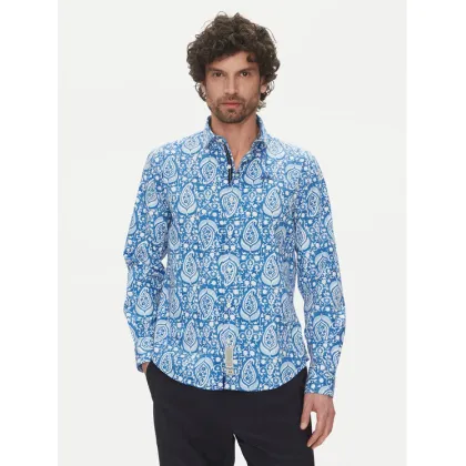 Zdjęcie La Martina Koszula Aspen MAC003 PP719 Niebieski Regular Fit