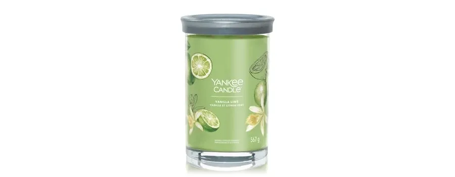 obrazek 1 Yankee Candle Vanilla Lime Signature Large Tumbler Świeca zapachowa 567 g