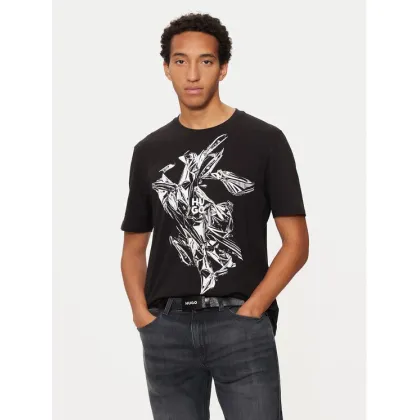Zdjęcie Hugo T-Shirt 50524023 Czarny Regular Fit HUGO