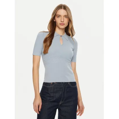 Zdjęcie Guess Sweter W5RR10 Z2Y72 Błękitny Regular Fit