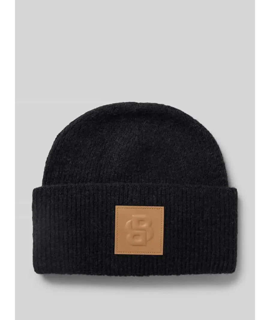 obrazek 1 Czapka beanie z detalem z logo model ‘Laru’