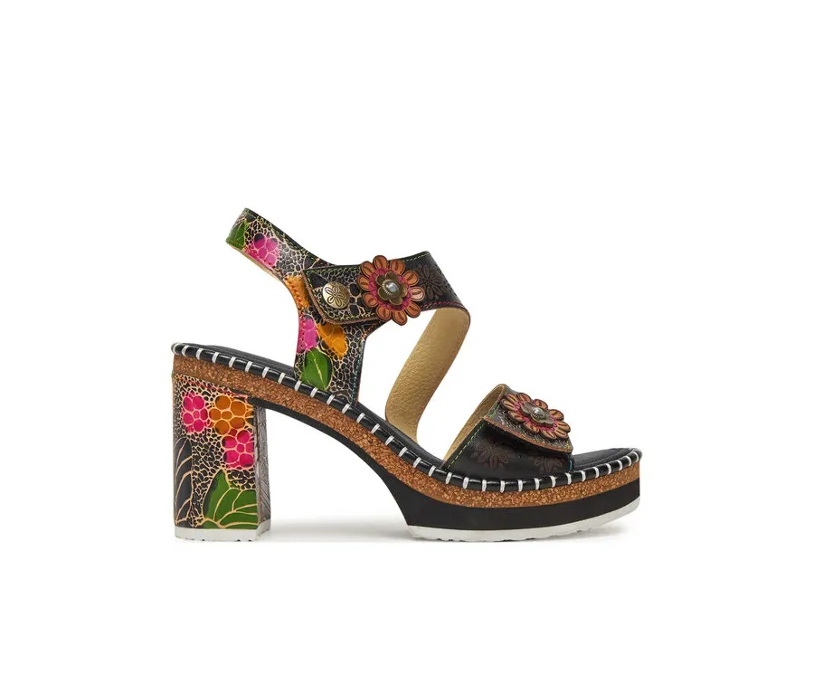 obrazek 1 Laura Vita Sandały Naomio 02 Czarny