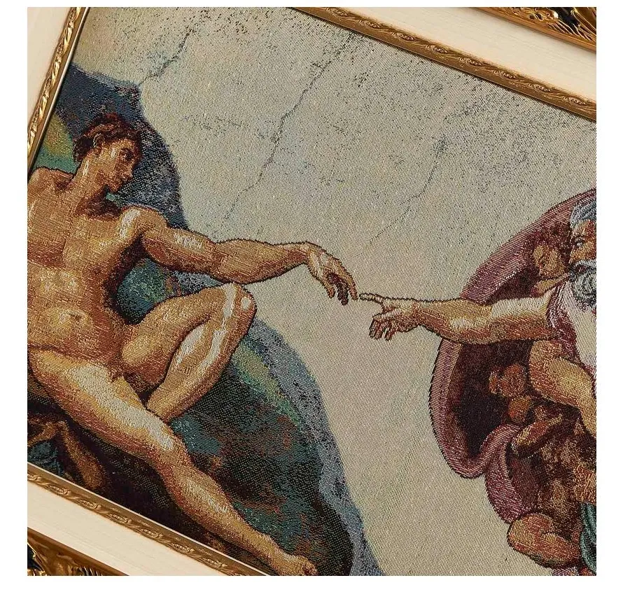 obrazek 2 Wyjątkowy gobelin przedstawiający dzieło „Sąd Ostateczny”